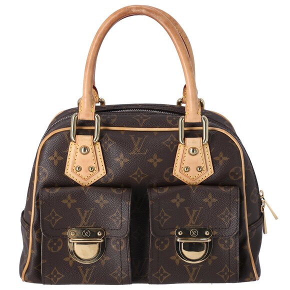 Louis Vuitton Manhattan PM Monogram Handbag M40026 Monogram Canvas - Picture 1 of 10